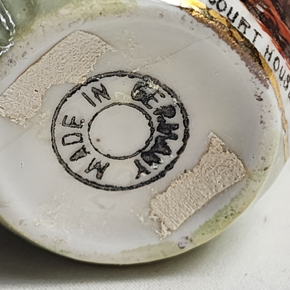 Vintage Souvenir Mini Tea Cup and Saucer Made in Germany - Picture 8 of 15